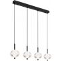 Globo Lighting Aida lampa wisząca 4x23 W czarna 16042-4H zdj.1