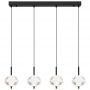 Globo Lighting Aida lampa wisząca 4x23 W czarna 16042-4H zdj.3