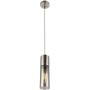 Globo Lighting Annika lampa wisząca 1x25W chrom satynowy/szkło przydymione 21000HN zdj.1