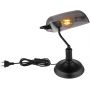 Globo Lighting Antique lampa stołowa 1x60 W czarna-przydymiona 2491B zdj.3