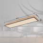 Globo Lighting Doro plafon 1x24 W biały-drewno-grafitowy 416080WD4-CCT zdj.2
