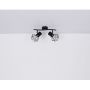 Globo Lighting Priska lampa podsufitowa 2x40W czarny 54017-2 zdj.9