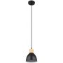 Globo Lighting Wiho lampa wisząca 1x40W czarna/drewno 54018HS zdj.3