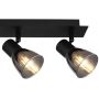 Globo Lighting Claude lampa podsufitowa 4x40W czarny mat/przydymiony 54307-4 zdj.7