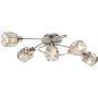 Globo Lighting Kris lampa podsufitowa 5x40W chrom/przezroczysty 54356-5 zdj.1