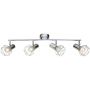 Globo Lighting Xara I lampa podsufitowa 4x40W chrom 54802-4 zdj.1