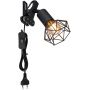 Globo Lighting Xara I kinkiet 1x40 W czarny 54802SK zdj.3