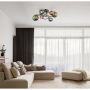 Globo Lighting Riha lampa wisząca 6x3,5 W zielona-przydymiona-niebieska-szary/popielaty 56142-6D zdj.3