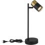 Globo Lighting Brisbon lampa biurkowa 1x5 W czarna-miedź 57850T zdj.3