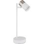 Globo Lighting Brisbon lampa biurkowa 1x5 W biała-nikiel 57851T zdj.1