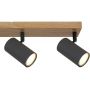 Globo Lighting Robby lampa podsufitowa 4x35W grafit/drewno 57911-4G zdj.7