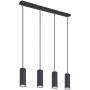 Globo Lighting Robby lampa wisząca 4x35W czarny mat 57911-4HB zdj.4