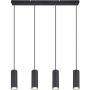 Globo Lighting Robby lampa wisząca 4x35W czarny mat 57911-4HB zdj.5