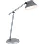Globo Lighting Halvar lampa biurkowa 1x8 W biała-szara 58437G zdj.2
