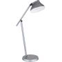 Globo Lighting Halvar lampa biurkowa 1x8 W biała-szara 58437G zdj.1