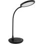 Globo Lighting lampa biurkowa 1x12 W czarna-opal 58483 zdj.1