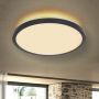 Globo Lighting Sapana plafon 1x18W LED czarny/satynowy 41562-18B zdj.8