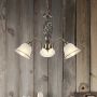 Globo Lighting Odin lampa wisząca 3x60W stare złoto/satyna 60208-3 zdj.3