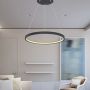 Globo Lighting Ralph lampa wisząca 1x19W LED czarny mat/opal 67192-19B zdj.6