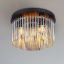 Globo Lighting Gorley lampa podsufitowa 5x40 W czarna-przydymiona 15698D zdj.6