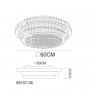 Globo Lighting Klara plafon 1x58 W chrom 68157-58 zdj.2