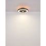 Globo Lighting Blizzak lampowentylator podsufitowy 1x45 W biała-czarna 03653 zdj.7
