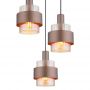 Globo Lighting Milley lampa wisząca 3x60 W bursztynowa 15560-3HA zdj.3