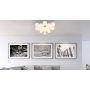 Globo Lighting Udo lampa podsufitowa 3x25 W biała-nikiel 15633DO zdj.3