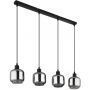 Globo Lighting Xia lampa wisząca 4x25 W czarna 15754-4H zdj.1