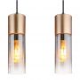 Globo Lighting Annika lampa wisząca 4x25 W przydymiona/złota 21000-4HCA zdj.3
