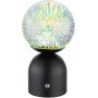 Globo Lighting Julsy lampa stołowa 1x2,5 W czarna 21006SS zdj.4