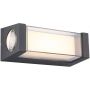 Globo Lighting Plixon kinkiet zewnętrzny 1x12 W biały-przezroczysty-antracyt 34316 zdj.5