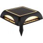 Globo Lighting Solar lampa solarna stojąca 1x1,2 W czarny 36505 zdj.1