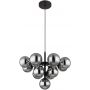 Globo Lighting Grappy lampa wisząca 13x13 W czarna-przydymiona 56143-13 zdj.1