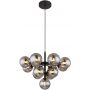 Globo Lighting Grappy lampa wisząca 13x13 W czarna-przydymiona 56143-13 zdj.5