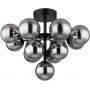 Globo Lighting Grappy lampa podsufitowa 13x5 W czarna-przydymiona 56143-13D zdj.4