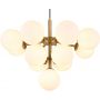 Globo Lighting Grappy lampa wisząca 13x5 W biała-złota 56143-13G zdj.5