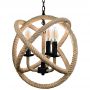 Goldlux Globo lampa wisząca 3x10 W beżowa 307903 zdj.3