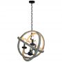 Goldlux Globo lampa wisząca 3x10 W beżowa 307903 zdj.4