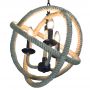 Goldlux Globo lampa wisząca 3x10 W beżowa 307903 zdj.5