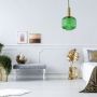 Goldlux Cumbria lampa wisząca 1x20 W zielona 317414 zdj.7