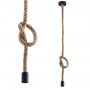 Goldlux Rope lampa wisząca 1x12 W beżowa 321909 zdj.4