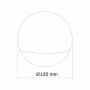 Goldlux Pako lampa stołowa 1x1 W biała 325440 zdj.2
