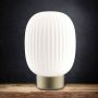 Goldlux Led Latte lampa stojąca 1x1,8 W biała-złota 329837 zdj.3