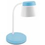 GTV Helin lampa biurkowa 1x6 W biała-niebieska LB-HEL6W-25-DEC zdj.1