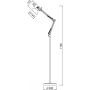 GTV Artemia lampa stojąca 1x40 W biała-srebrna LP-ART-F-E27-00-DEC zdj.2