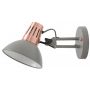 GTV Artemia kinkiet 1x40 W szary-miedź OS-ART-E27-15-DEC zdj.1