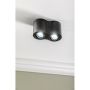 GTV Aveiro lampa podsufitowa 2x20 W czarna OS-AV80160OK2-00 zdj.3