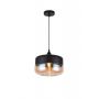 GTV Lender lampa wisząca 1x40 W czarna OS-LEND2-10-DEC zdj.1