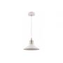 GTV Loret lampa wisząca 1x40 W biała OS-LOR-M-E27-00-DEC zdj.1